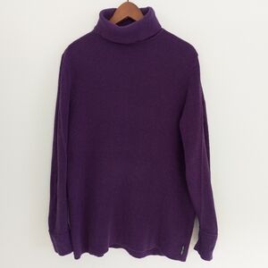 Saint James Wool Blend Turtleneck Sweater Size Medium